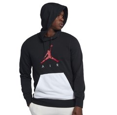 Air Jordan Lightweight Hoodie Black/White - L