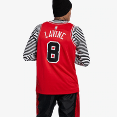 Chicago Bulls Zach LaVine Nike Red Swingman Jersey - Icon Edition - tienda online