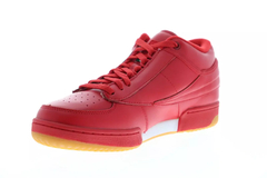 Fila T-1 Mid Red Leather Casual Lifestyle - LoDeJim