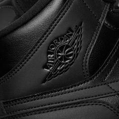 AIR JORDAN 1 MID WS TRIPLE BLACK - LoDeJim