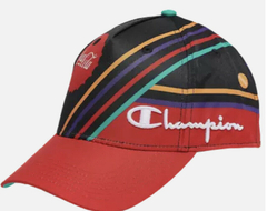 Champion Leather Coca-cola Hat in Black/Red (Red)
