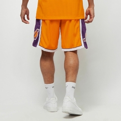 Imagen de Los Angeles Lakers Mitchell & Ness 'Gold' Hardwood Classics Primary Logo NBA Swingman Shorts