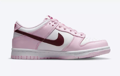 Nike Dunk Low Pink Red White PS (Niños) - comprar online