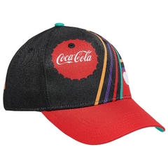 Champion Leather Coca-cola Hat in Black/Red (Red) - comprar online