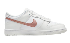 GS Nike Dunk Low GS White Pink Gold en internet