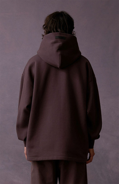 Essentials Fear Of God Plum Relaxed Hoodie - LoDeJim