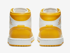 Air Jordan 1 Mid White Yellow - tienda online
