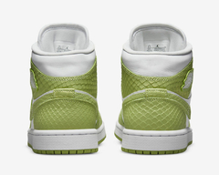 Air Jordan 1 Mid WMNS SE Green Python - tienda online