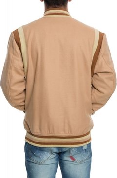 REASON WESTLAKE VARSITY JACKET - FLAX (2XL) - tienda online