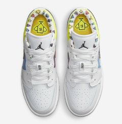 Air Jordan 1 Low GS 'Videojuego' White/Multicolor - LoDeJim