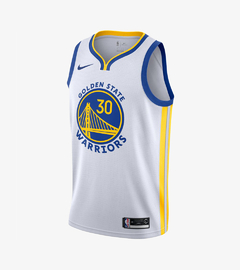 GOLDEN STATE WARRIORS CON CONNECTED EDITION SWINGMAN JERSEY 'WHITE' - comprar online