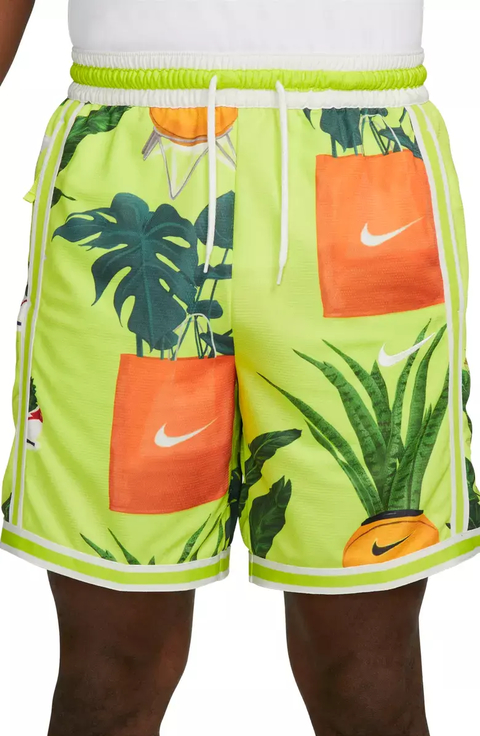 Nike Dri-Fit DNA Basketball Shorts Floral Atomic Green