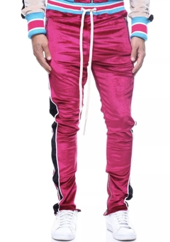 Hudson NYC Colorblock Track Pant Velour - L - comprar online