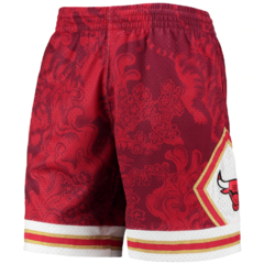 Chicago Bulls Mitchell & Ness Red Hardwood Classics Lunar New Year Swingman Shorts - comprar online