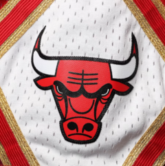 Chicago Bulls Mitchell & Ness Red Hardwood Classics Lunar New Year Swingman Shorts - LoDeJim