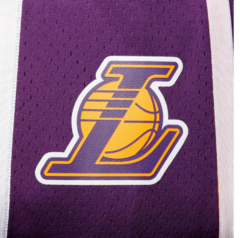 Los Angeles Lakers Mitchell & Ness 'Gold' Hardwood Classics Primary Logo NBA Swingman Shorts - LoDeJim