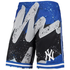 New York Yankees Mitchell & Ness 'Black' Hyper Hoops Shorts - comprar online