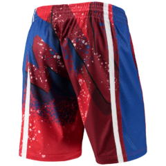 Philadelphia 76ers Mitchell & Ness 'Red' Hardwood Classics 1996 Hyper Hoops Swingman Shorts - LoDeJim