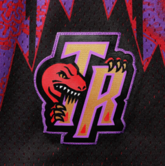 Toronto Raptors Mitchell & Ness 'Purple' Hardwood Classics Lunar New Year Swingman Shorts - LoDeJim