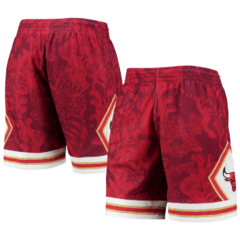 Set Chicago Bulls Mitchell & Ness Red Hardwood Classics Lunar New Year Swingman Jersey + Shorts - comprar online