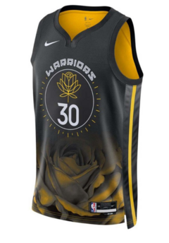 Unisex Golden State Warriors Nike Black 2022/23 Swingman Custom Jersey - City Edition - comprar online