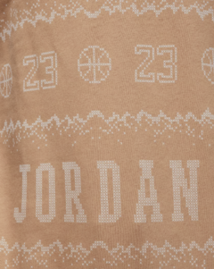 Jordan Crew Essential Holiday Fleece Sweatshirt - Beige en internet