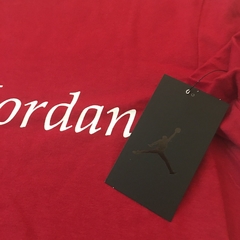 Air Jordan Jumpman T-Shirt Red with Black AJ1 en internet