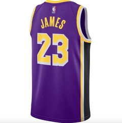 Los Angeles Lakers Jordan Brand LeBron James Purple Statement Edition en internet