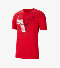 Nike Dry Split Chicago Bulls Logo Fanwear Tee - comprar online