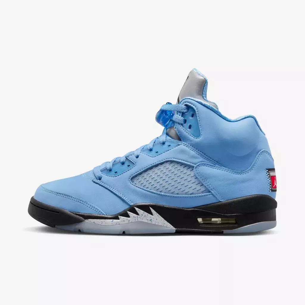 Jordan retro 5 UNC university blue