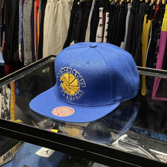 MITCHELL AND NESS GOLDEN STATE WARRIORS BLUE HAT