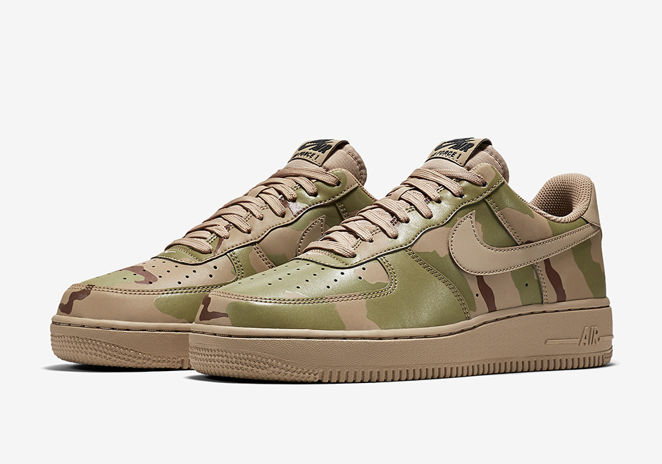 Nike Air Force 1 Reflective Desert Camo