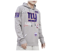 Pro Standard New York Giants Champs Hoodie Grey - comprar online