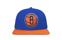 Pro Standard Brooklyn Nets BOC Wool Snapback Hat Royal Blue/Orange en internet