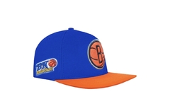 Pro Standard Brooklyn Nets BOC Wool Snapback Hat Royal Blue/Orange - LoDeJim