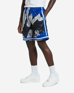 New York Yankees Mitchell & Ness 'Black' Hyper Hoops Shorts