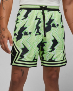 AIR JORDAN SPORT DRI-FIT DIAMOND ALL-OVER PRINT SHORTS GREEN