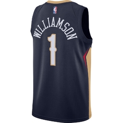 New Orleans Pelicans Zion Williamson Nike Navy Swingman Jersey - Icon Edition en internet