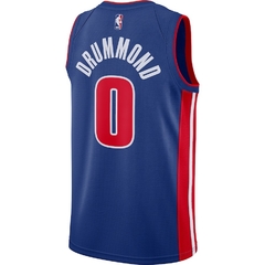 Detroit Pistons Andre Drummond Nike Blue Swingman Jersey - Icon Edition en internet
