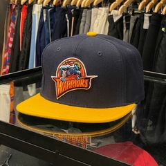 MITCHELL & NESS GOLDEN STATE WARRIORS TWO TONE YELLOW SNAPBACK