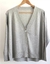 Cardigan "Summer Style" en Algodon/ viscosa. Gris.