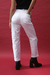 Pantalón Parches Gabardina Blanco | últimos talle 1, 2, 4 y 5 - comprar online