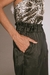 Pre Order 3 días | Pantalón Cintura Elástica Satén Negro - FLOPPY KENNY