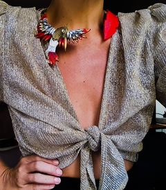 CUELLO PAJARO ROJO