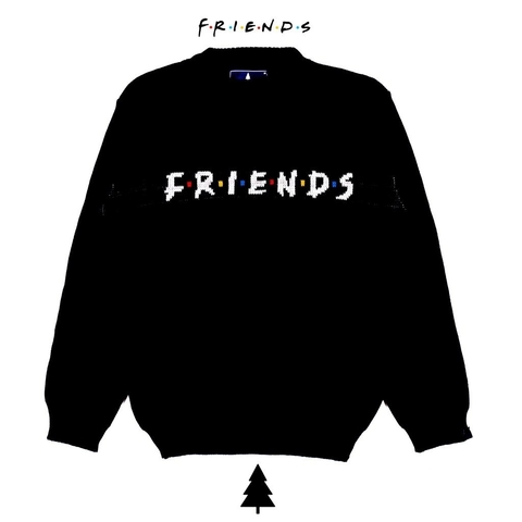 Sweater Friends Negro Comprar en Abanico