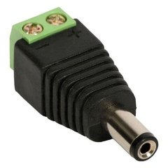Conector Plug P4 2.1mm com Borne