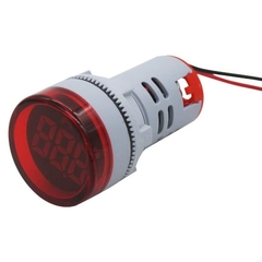 Amperímetro Digital 0-100A 22mm Vermelho - comprar online