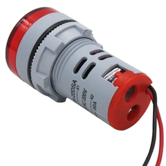 Amperímetro Digital 0-100A 22mm Vermelho na internet