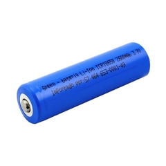 Bateria Recarregável 3,7V 2600mAh Li-Íon 18650