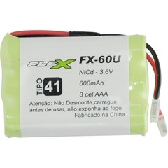 Bateria para Telefone AAA 3,6V 600mAh FX-60U